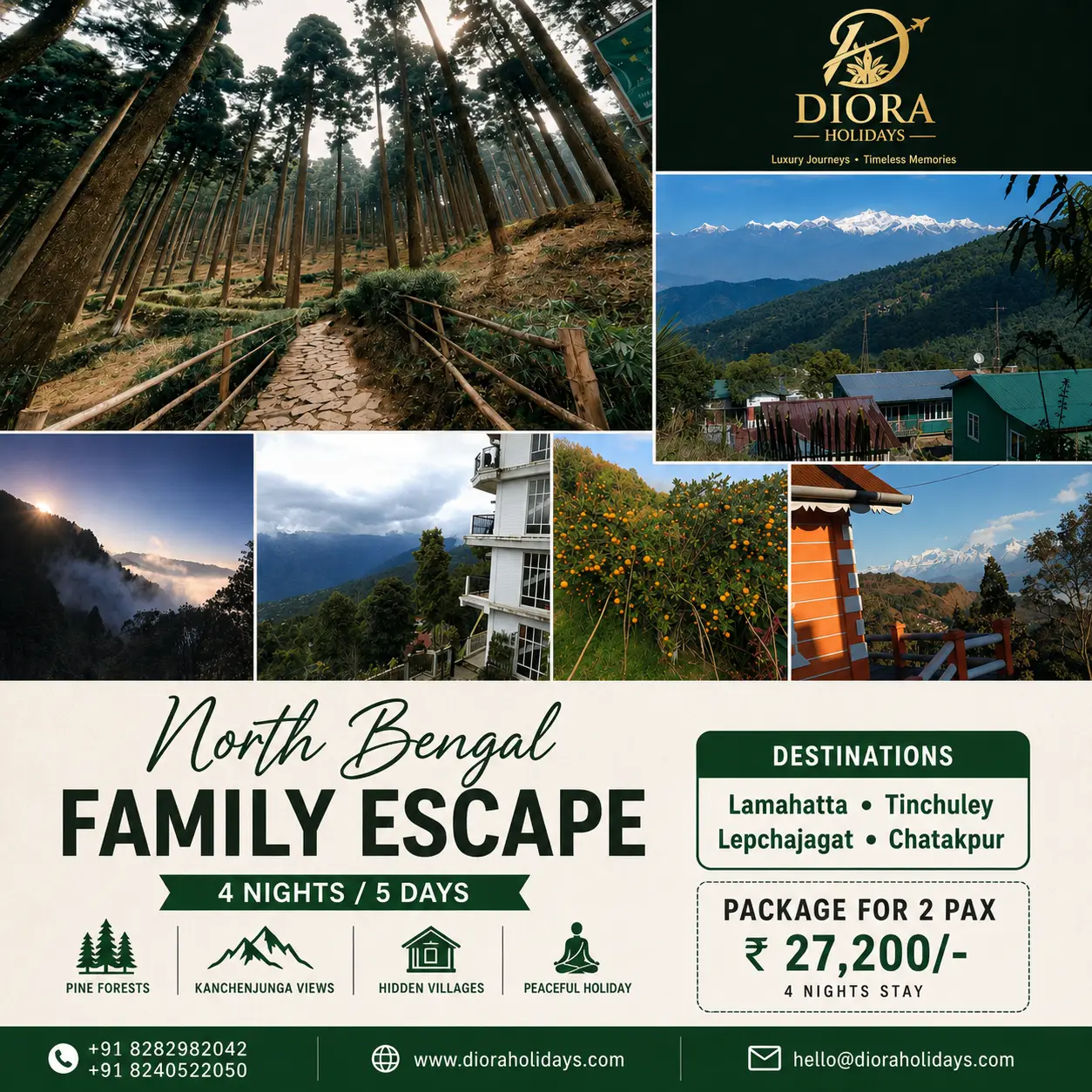 North Bengal Family Escape